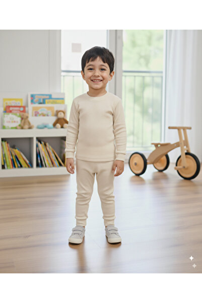 LEONE KOLEKSİYON 2 iplik Kumaş Çocuk & Bebek Unısex Alt Üst Takım / Kreş,Eşofman takımı