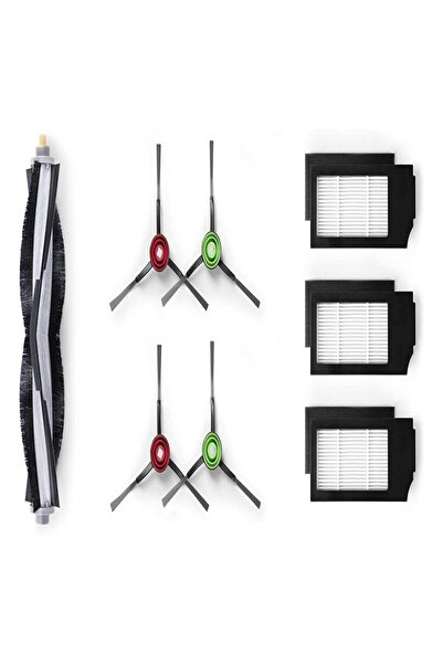 Ecovacs Aksesuar Paketi (Yedek Fırçalar ve Filtreler) - X1 Omni - Siyah