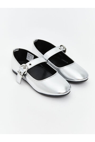 LC Waikiki Create Your Style from Uzg Store |   Shiny Leather Look Girls' Ballerinas