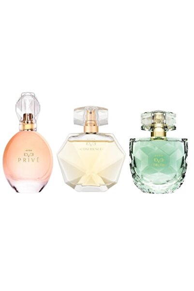 AVON Set Eve 3x50 ml, Ape de parfum EVE TRUTH, EVE CONFIDENCE, EVE PRIVE
