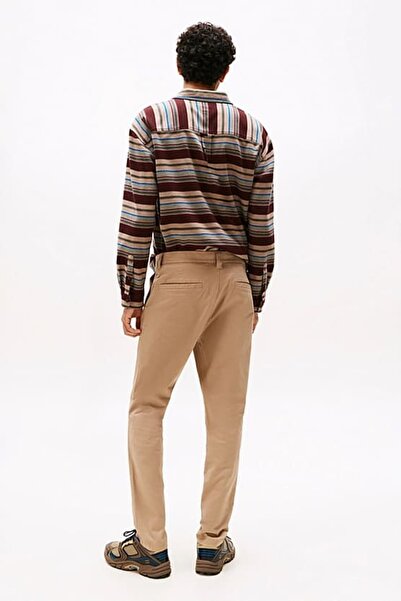 Tommy Hilfiger Erkek Austin Slim Fit Klasik Chino Pantolon - Bej