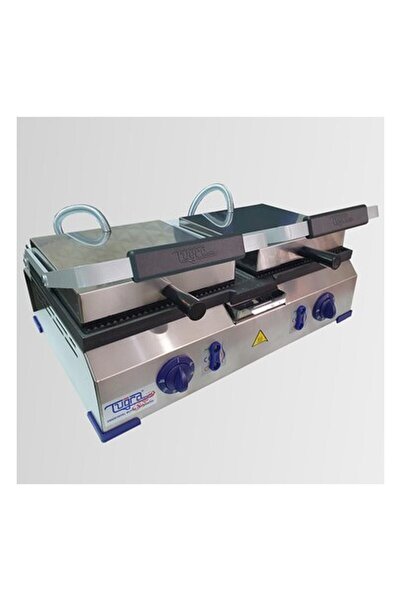 Tuğra TE-7750 Çift Baskılı 8+8 Dilim Döküm Elektrikli Eko Tost Makinası