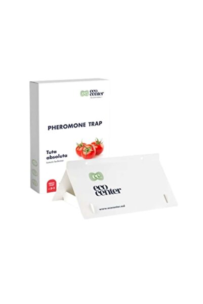 ecocenter Capcană lipicioasă cu feromoni Delta pentru Tuta Absoluta, 5 bucăți