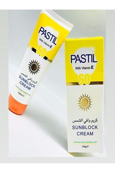 PASTIL كريم واقي من الشمس بعامل حماية 60 مع فيتامين E 100 مل