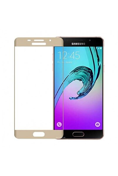 Samsung Folie Sticla Galaxy A3 2016 3D Auriu