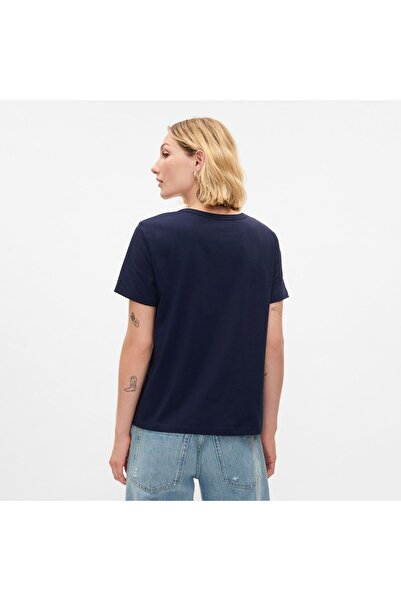 GAP Women's T-shirt SHORTSLEEVE VINT CREW - 79534603