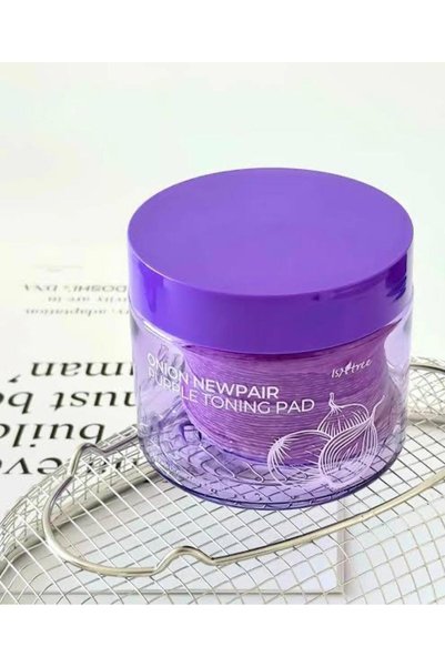 instree Isntree-Onion Newpair Purple Toning Pad-Acne Scar Brightening Pads (Onion Cotton Pads) 200ml