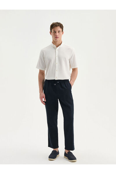 LC Waikiki Create Your Style from Uzg Store |   Standard Fit Linen Look Men's Trousers