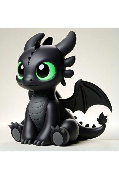 3d layer craft Dişsiz - Toothless Ejderhanı Nasıl Eğitirsin Sevimli Figür Oyu...