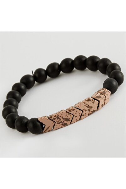 TakÇalıştır Onix Hematite Natural Stone Bracelet Natural Stone Bracelet Styli...
