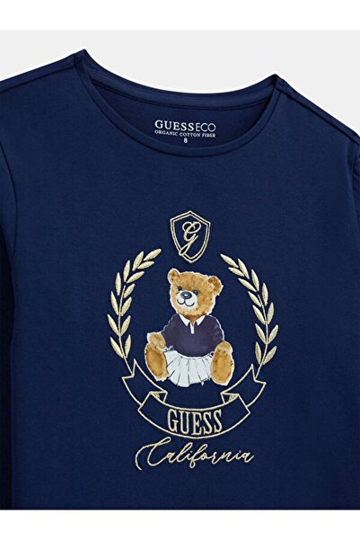 Guess Midi Kız Çocuk Boxy Fit T-Shirt