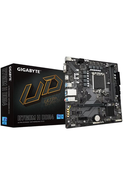Gigabyte Placă de bază B760M H DDR4, LGA1700, mATX