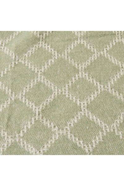 Evidea Soft Zivra Cotton Double Blanket - Green - 200X220 cm