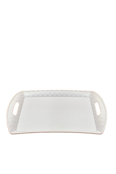 mm A decorated tray in the middle of the carpet