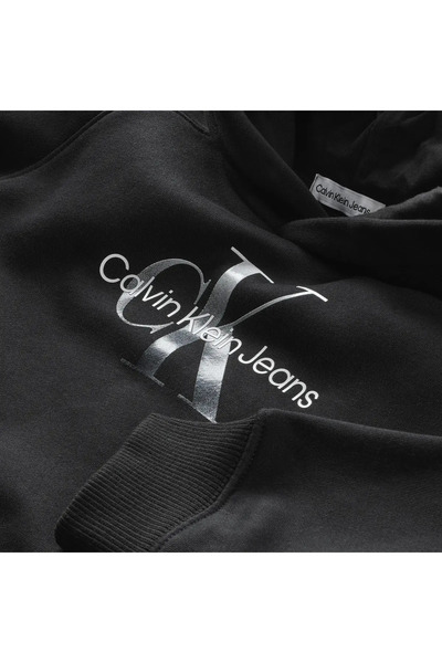 Calvin Klein GRADIENT MONOGRAM HO Kadın Siyah Hoodie