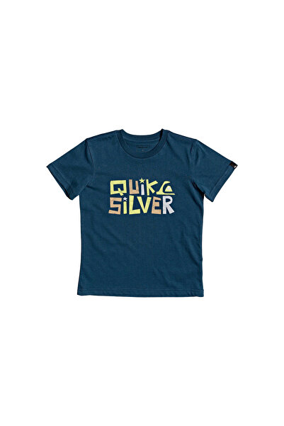 Quiksilver Bigger Picture Boy Blue T-Shirt for Boys Boys T-Shirt Eqkzt03375