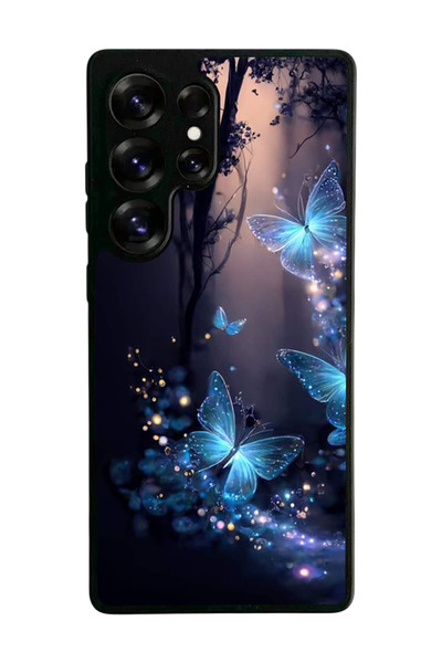 Aksel Kılıf Samsung Galaxy S25 Ultra Compatible Matte Black Case, Soft Silicone, Protective, Shock Absorbing Cover Case