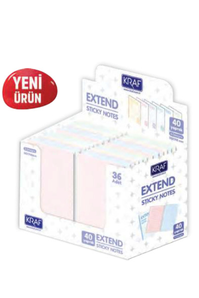 Next Plus Lepilni papir za beleške, 40 listova, 96*146 mm, set od 3 komada