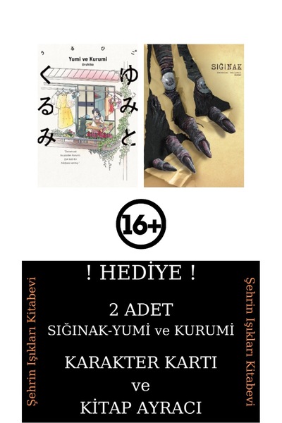 Kayıp Kıta Yayınları Yumi ve Kurumi - Sığınak Manga Seti (2 KİTAP) / Tek Kita...