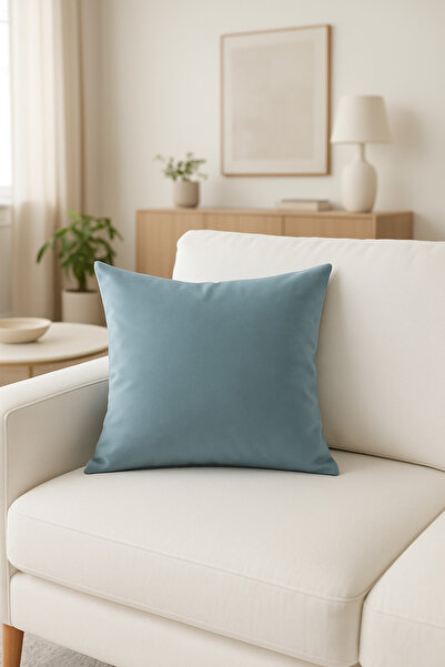 minial Silk Throw Pillow Cover (45X45)
