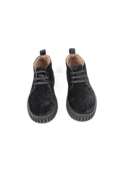Freefoot 263271 Ανδρικές μπότες casual με τρεις κορδόνια - Μαύρο