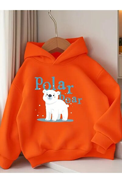 oneagılyazı Φούτερ με κουκούλα με γραφικό σχέδιο Polar Bear