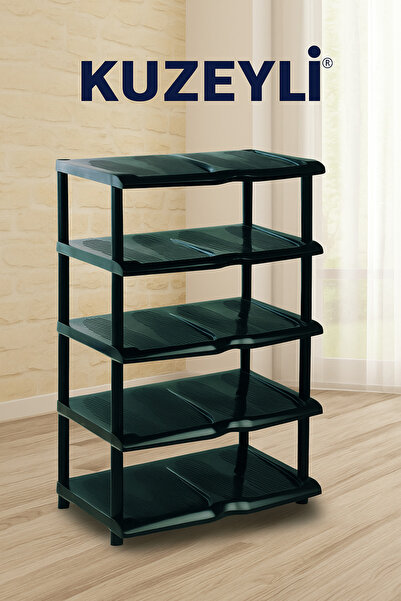 Kuzeyli 5 KATLI PLASTİK AYAKKABILIK | AYAKKABI RAFI