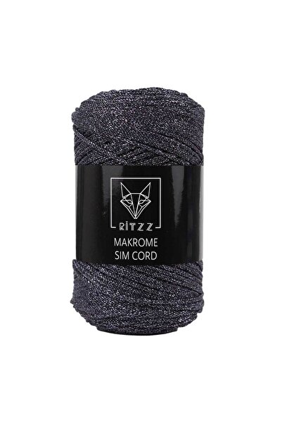Ritzz Snur de macrame 2 MM B017 afumat