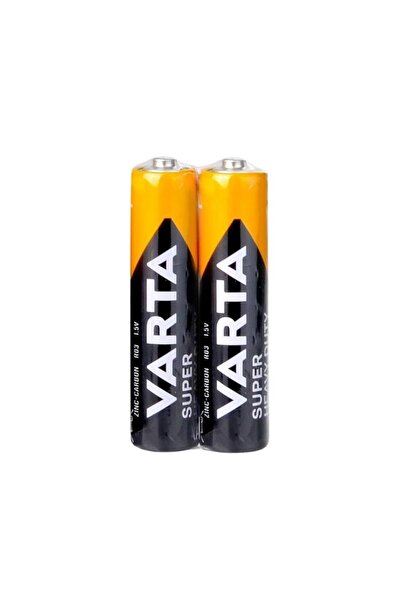 Varta Pil Super Heavy Duty 1.5V Micro Zinc-Carbon AAA 2 li Shirink
