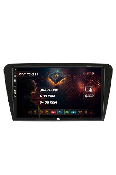 HUB64 Navigatie Skoda Octavia 3 (2013-2018), 4GB RAM, Quadcore, Carplay, Andr...