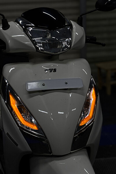 Banxtre Headlight Design Sticker Set (Right and Left) Compatible with Daytime Running Lights for Tvs Jupiter 125