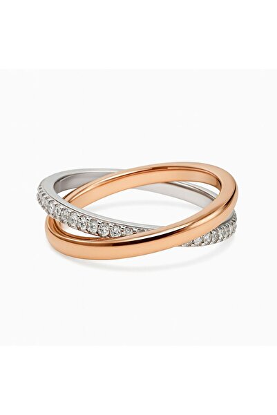 Diamonfire Ασημένιο γυναικείο δαχτυλίδι με πέτρα ζιργκόν, 611962