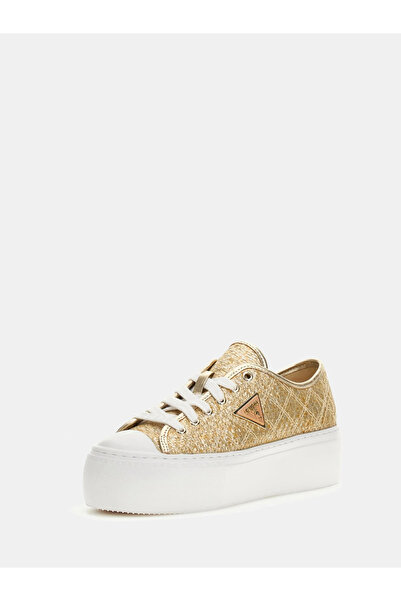 Guess Joezi Kadın Altın Sneaker FLTJOEFAP12-GOLD
