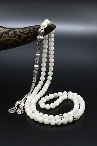 Prestige Натуральний камінь 99-градусний чотки 925 проба срібло з бахромою 6 ...