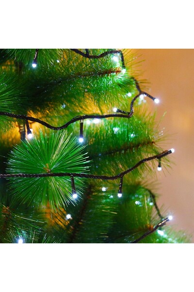 Bibilel Flippy® Christmas Light, Linear Type, Black Wire, 24 m, 300 LEDs, Int...