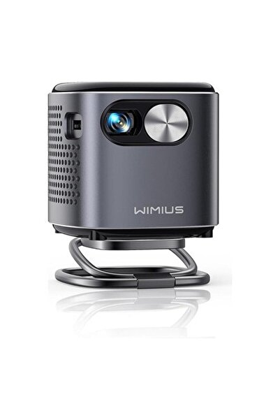 WEWATCH Wimius Pico Taşınabilir Projektör, Wifi-Bluetooth, 360 Derece Hoparlö.r