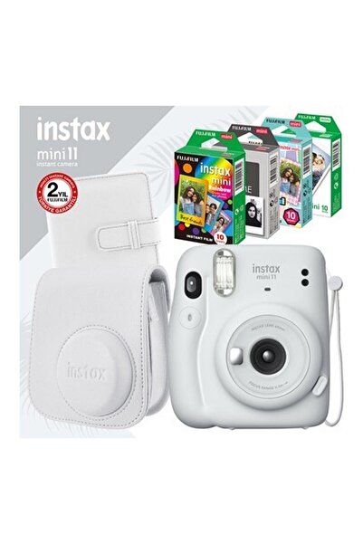 Fujifilm Instax Mini 11 Beyaz Fotoğraf Makinesi ve Set