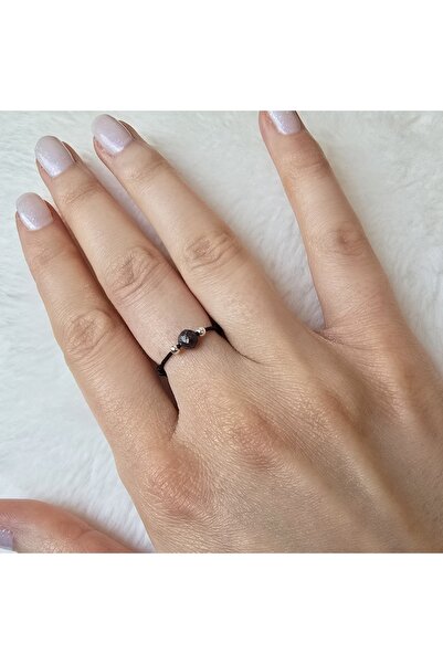 Lexy's Boutique Inel handmade, ajustabil, din argint 925, Lexy's Boutique, pietre sempretioase safir