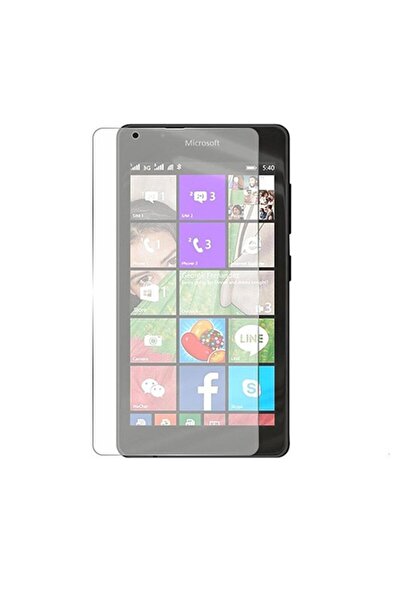 MICROSOFT Folie Sticla Securizata Flippy, 9H, Transparent HD, pentru Lumia 540