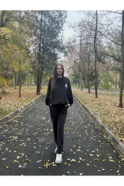 AD Fashion Black velvet tracksuit #53291 - 44 EU