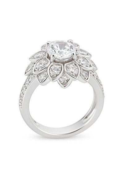 Diamonfire Inel din argint, de dama, cu piatra de zirconiu, 950192