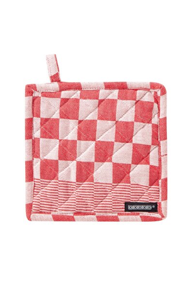 ddddd Red kitchen towels 21x21cm, 2 pieces