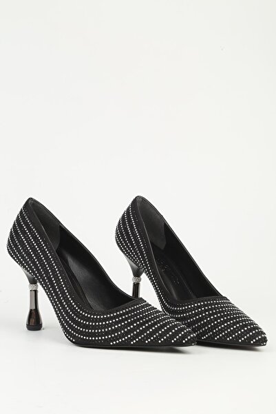 Pierre Cardin Siyah Kadın Topuklu Ayakkabı PC-55010