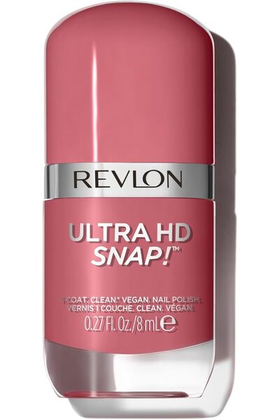 Revlon Ultra HD Snap Nail Polish, Long Lasting Vegan Formula, Quick Drying & One-Coat Full Coverage
