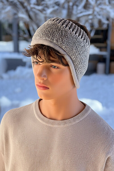LAGRANZE Men's Warm Velvet Inside Fleece Headband Bandana