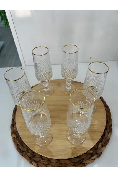 Bohemia Long Coffee Side Glass with Tassels