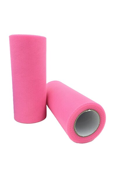 Teo Διακοσμητικό τούλι, πλάτος 15 cm, μήκος 22 cm, πολυεστέρας, ροζ