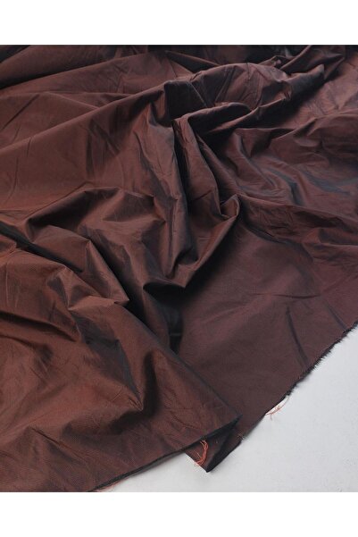 Kumaş Parça Dark Brown Taffeta Width: 150