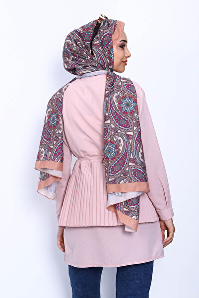 İmajButik Powder Side Tie Poplin Tunic