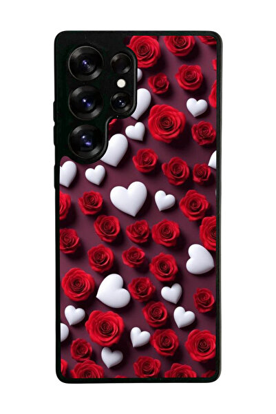 Aksel Kılıf Samsung Galaxy S25 Ultra Compatible Matte Black Case, Soft Silicone, Protective, Shock Absorbing Cover Case